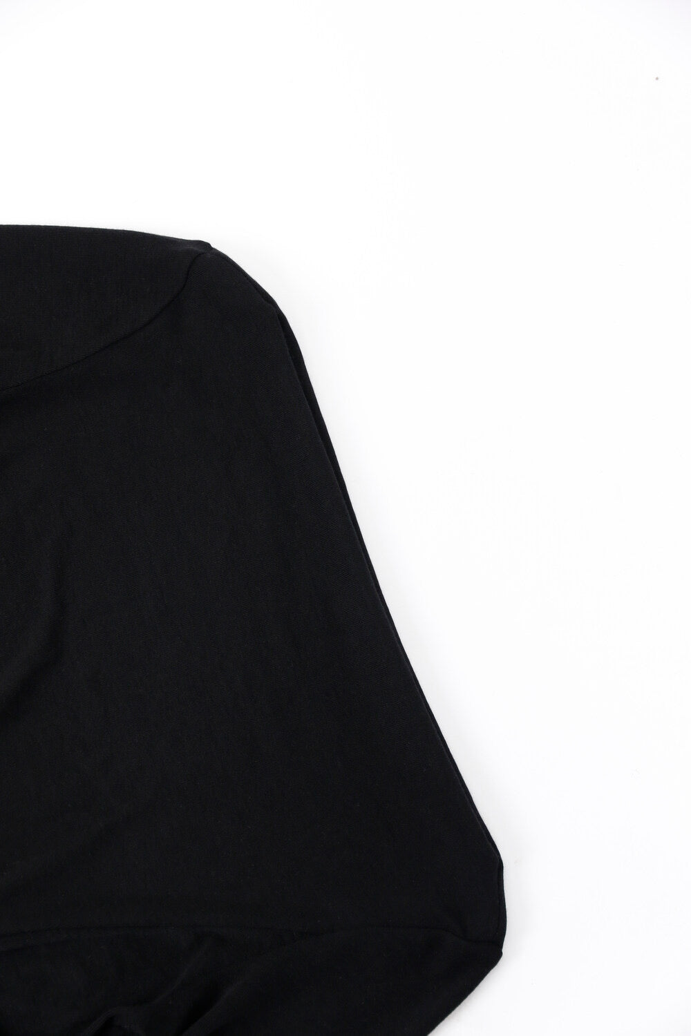 AIXILI Twist-Front Slim-Fit Knit Long Sleeve Top