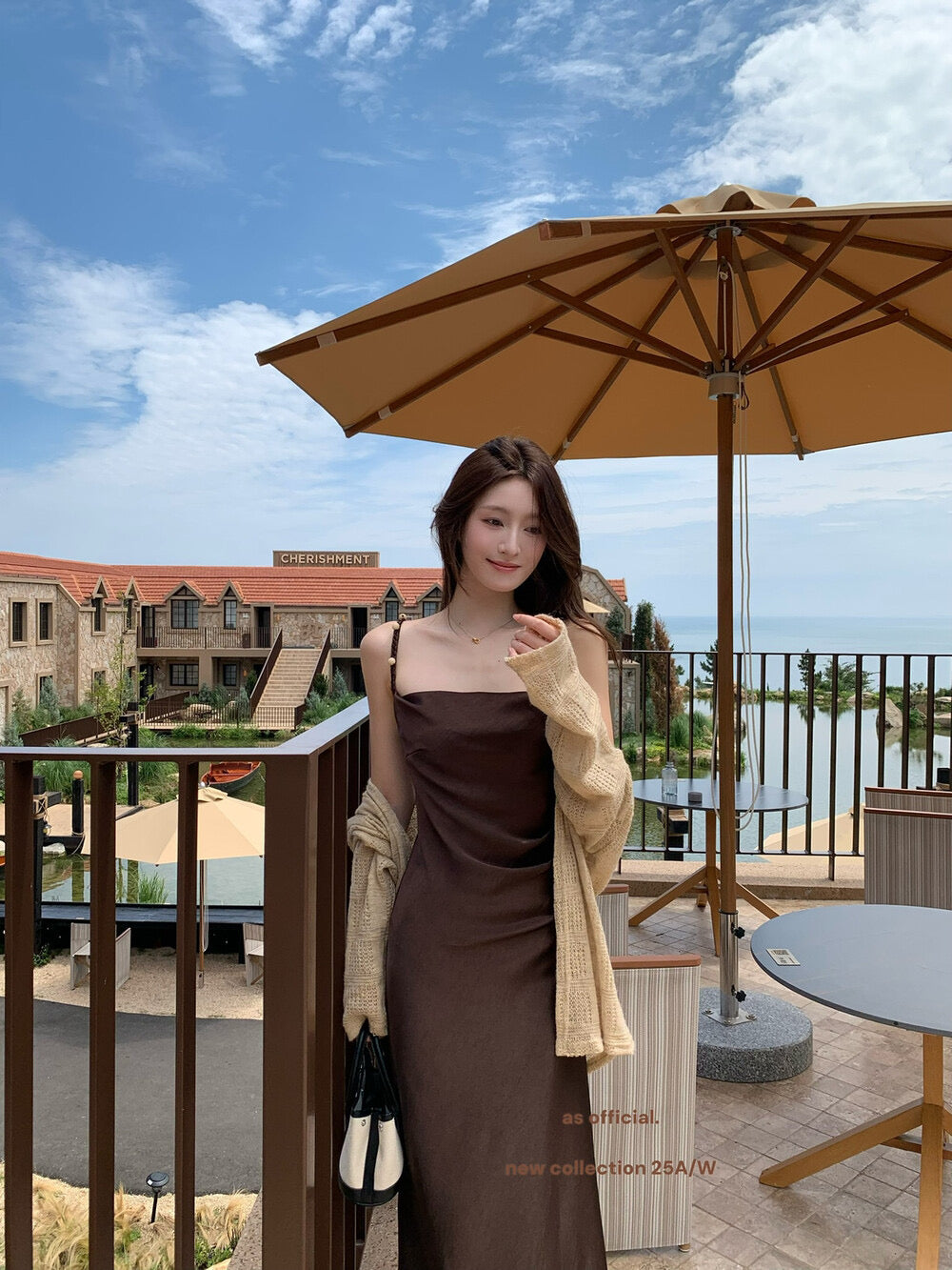 AS OFFICIAL Soft Wool-Blend Knit Cardigan