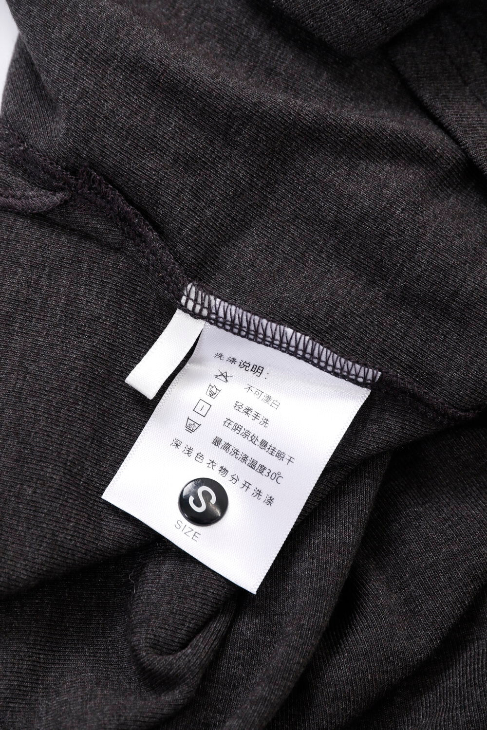 AIXILI Twist-Knot Asym Hem Slim Fit Knit Top
