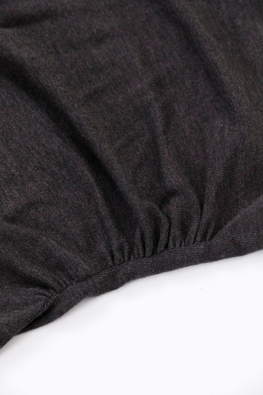 AIXILI Twist-Knot Asym Hem Slim Fit Knit Top