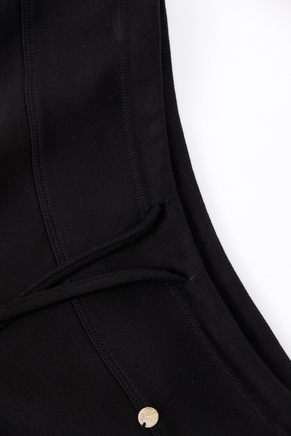 AIXILI Relaxed Drape Wide-Leg Drawstring Pants