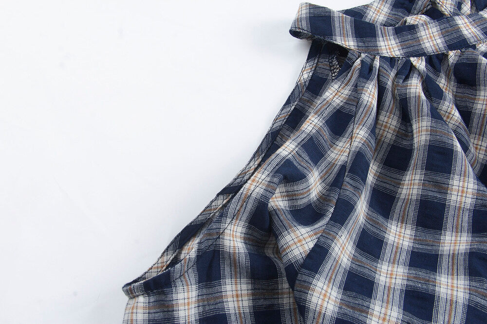 APXIVI Halter Off-Shoulder Design Shirt