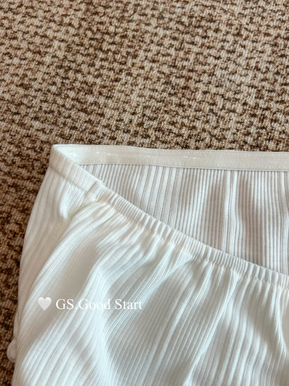 GS.GOOD START Mesh Panel Tube Top + Cardigan Set