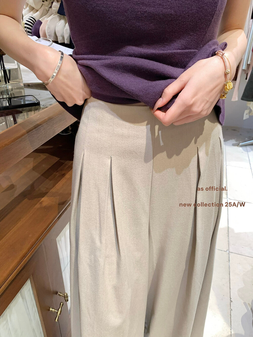 Daily Slim Tapered Suit Pants