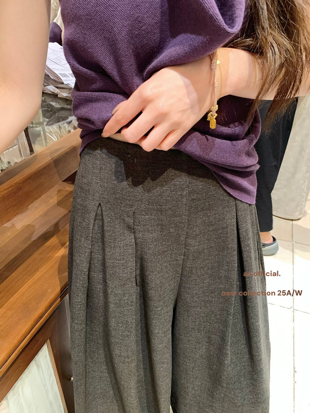 Daily Slim Tapered Suit Pants