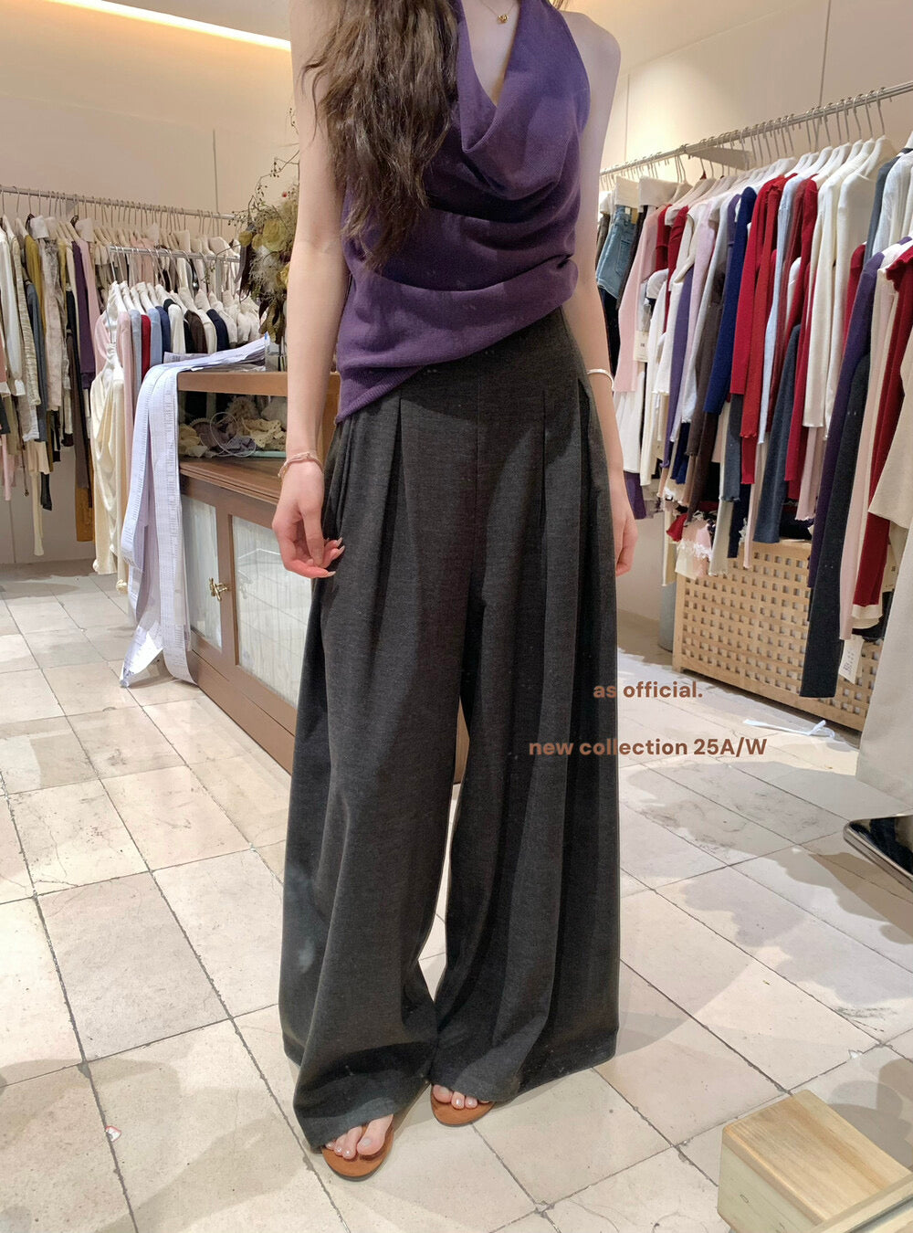Daily Slim Tapered Suit Pants