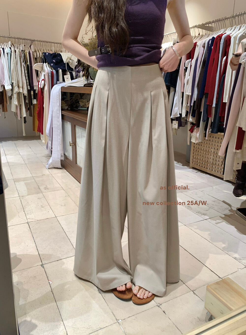 Daily Slim Tapered Suit Pants