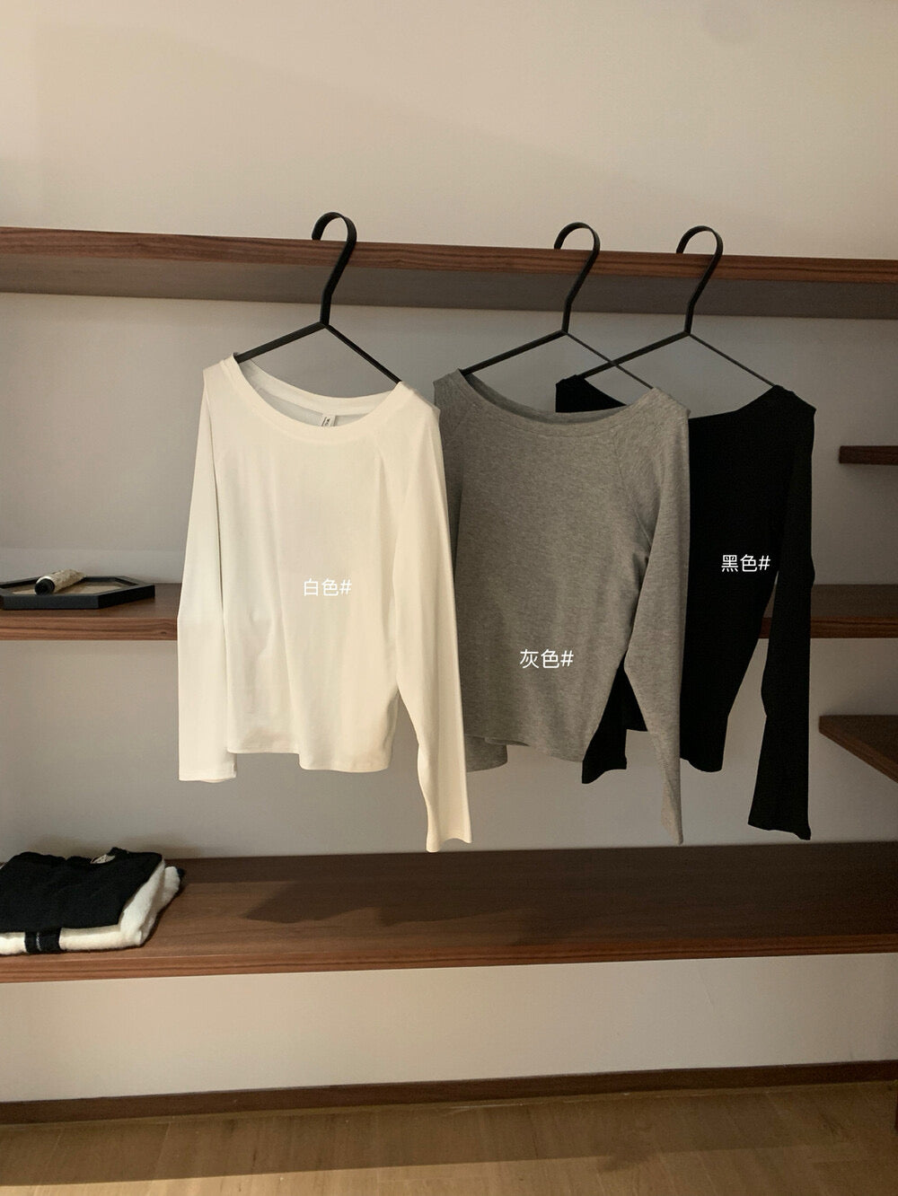 Asym One-Shoulder Long-Sleeve Tee