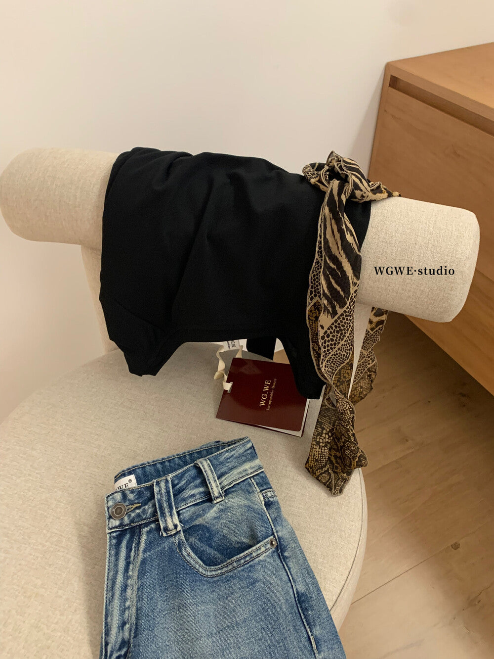Asym One-Shoulder Long-Sleeve Tee