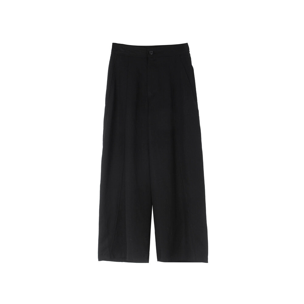 Stroll Plan Tencel Wide-Leg Commuter Pants