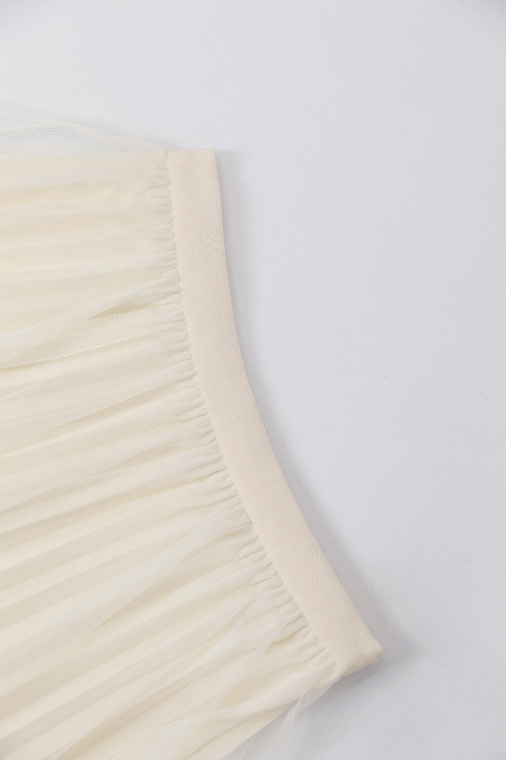 Elegance Aura High-Waist Mesh Skirt
