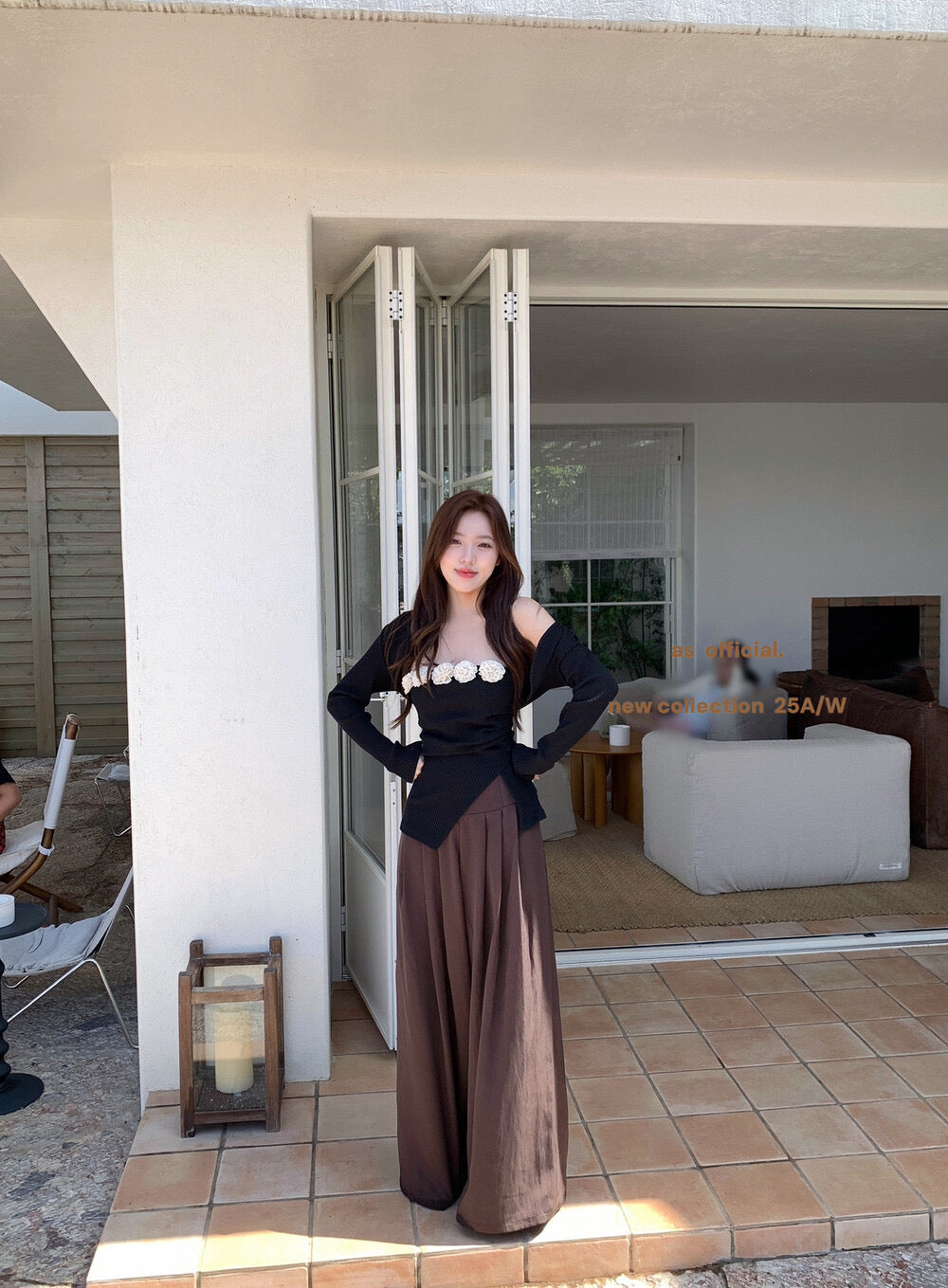 Airy Pleat Relaxed Drape Pants