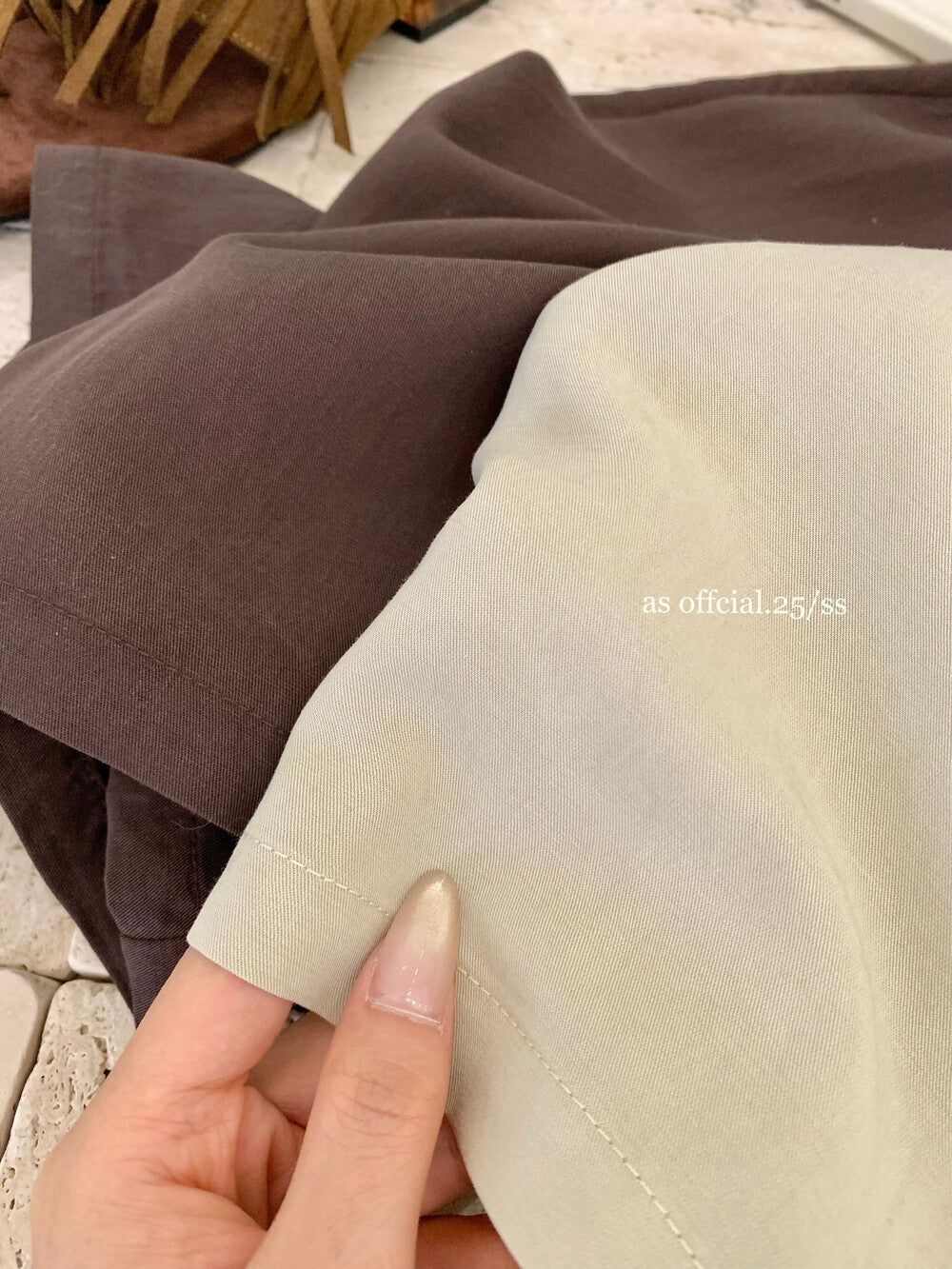 Airy Pleat Relaxed Drape Pants