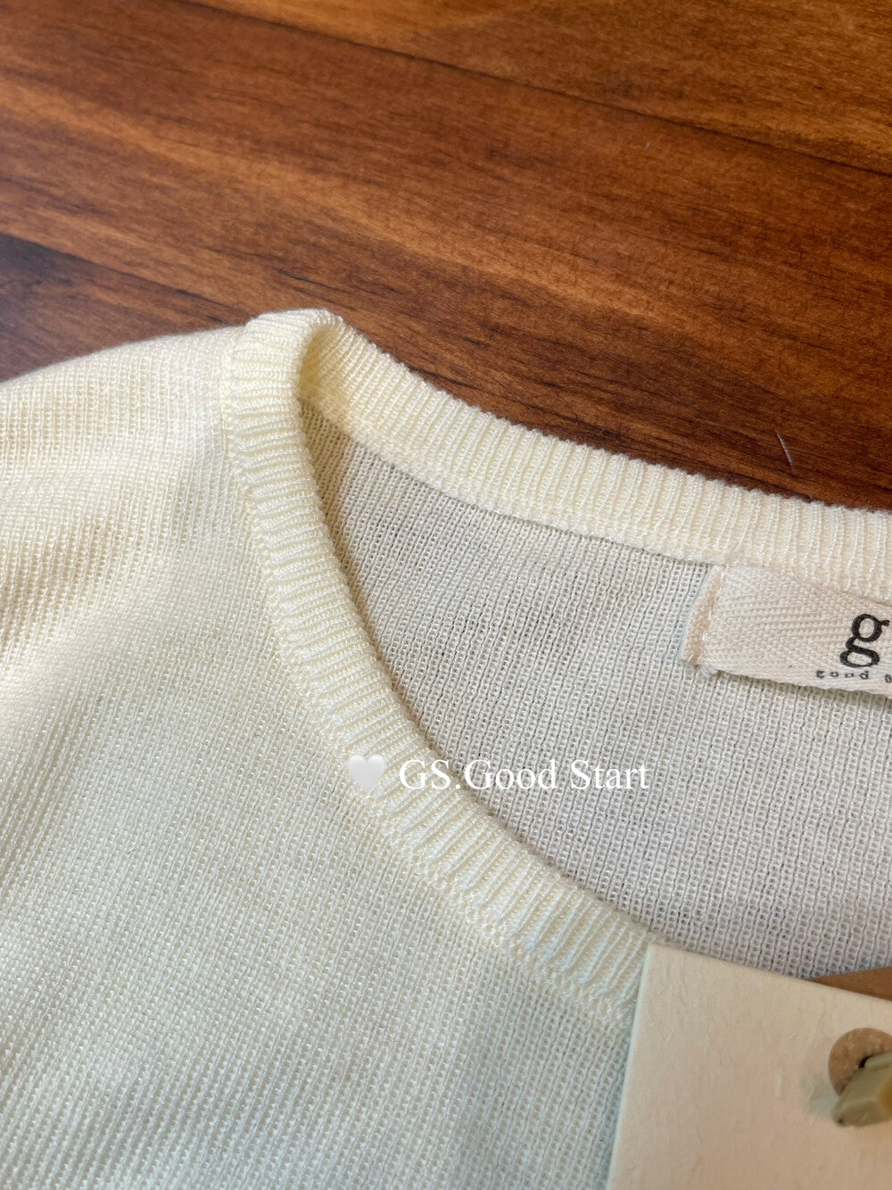 Caramel Color-Block Tie-Knit Top