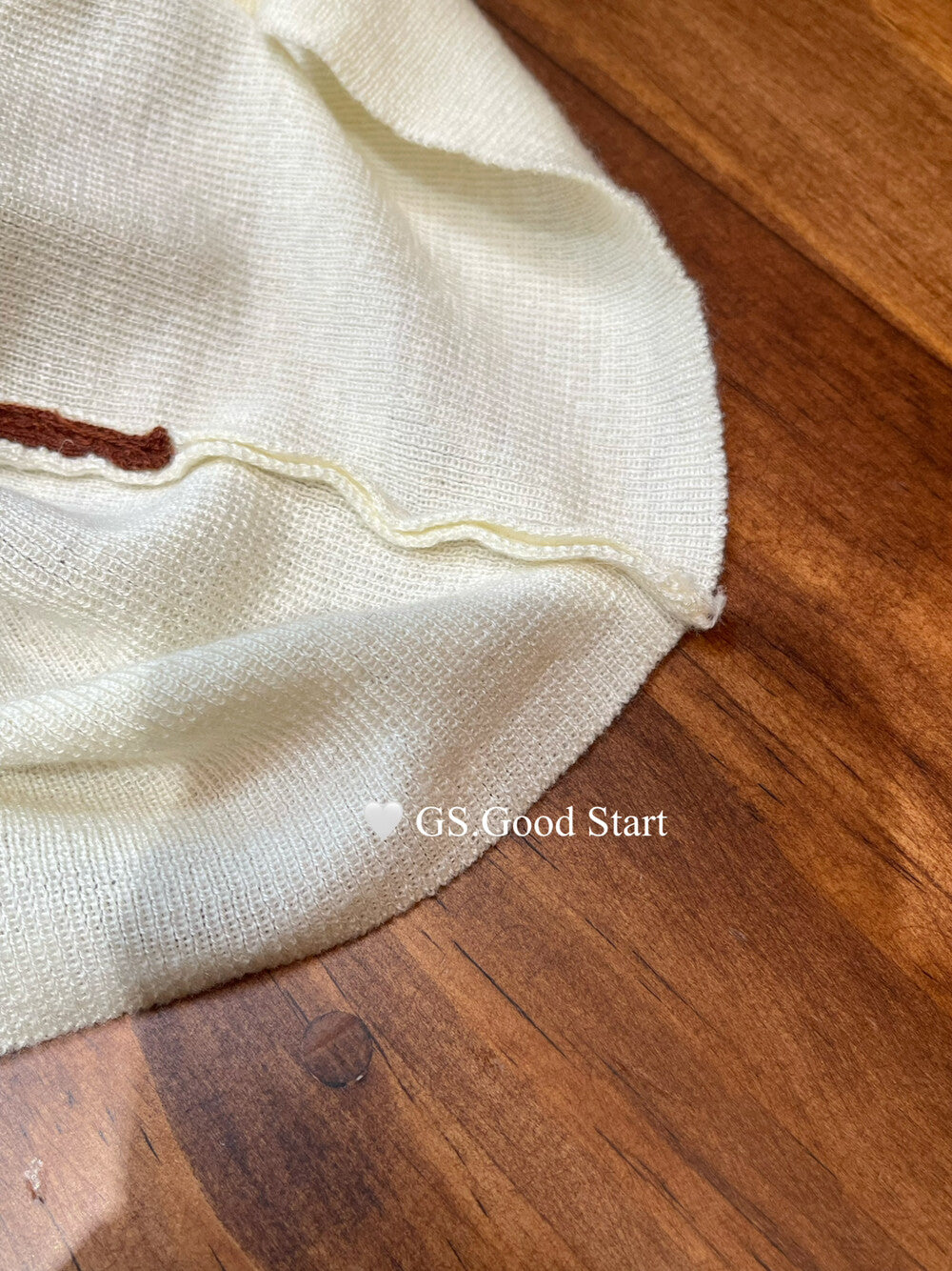 Caramel Color-Block Tie-Knit Top