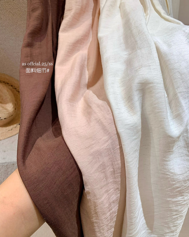 AS OFFICIAL Cloud Soft Crinkle Wide Leg Pants