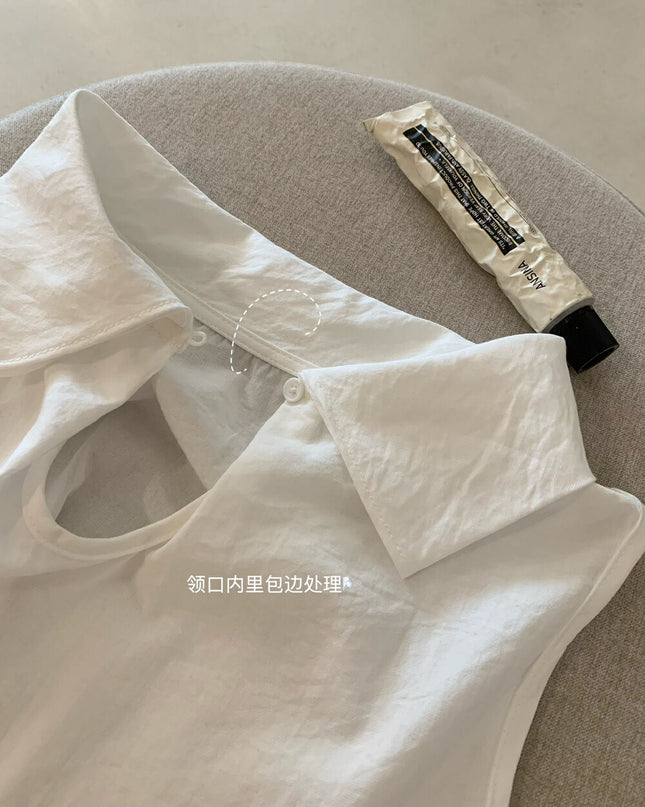 WG.WE Elegant Collared Shirt