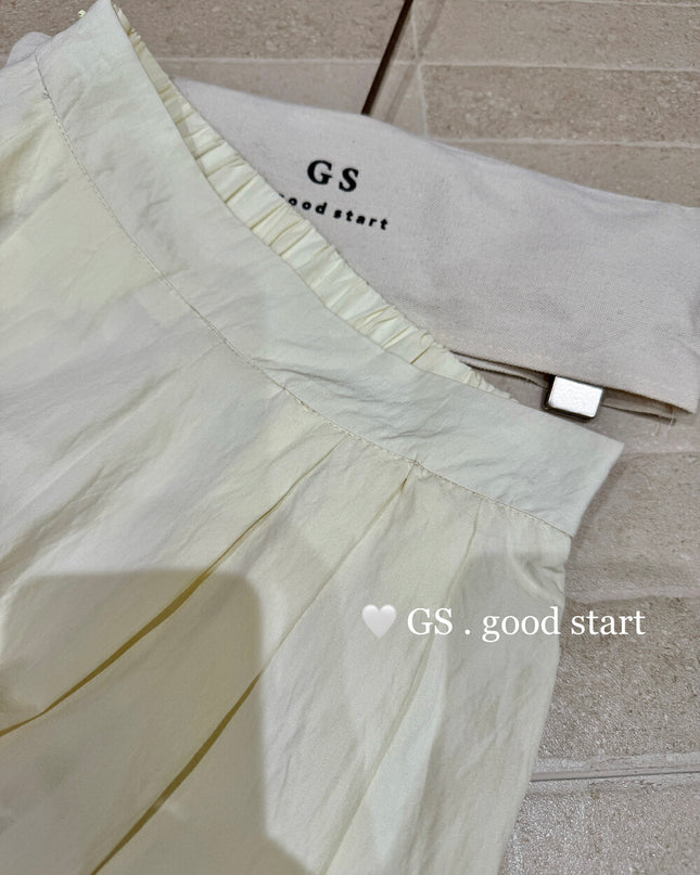 GS.GOOD START Loose Fit Commuter Wide Leg Cooling Pants