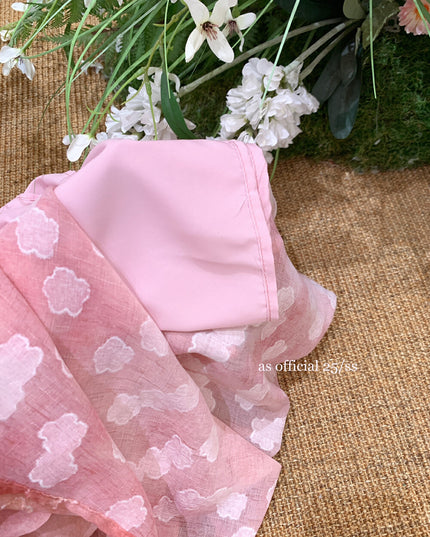 AS OFFICIAL Floral Ruched Puff Sleeve Dress