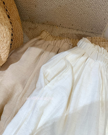 AS OFFICIAL Ruffle Cami + Wide-Leg Pants Set