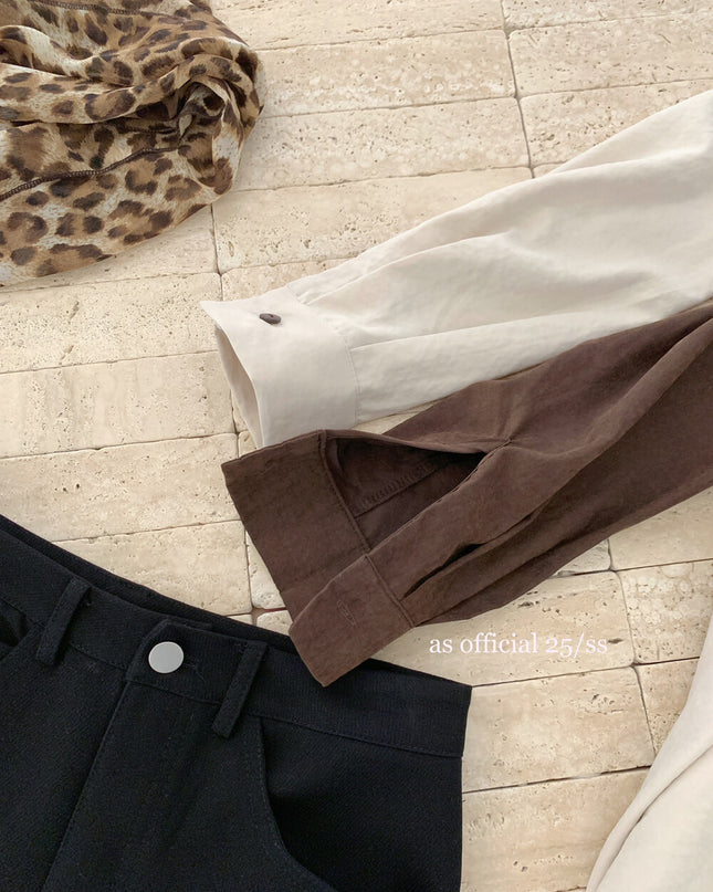 AS OFFICIAL Sweet Utility Miu-Style Dress (With Belt)