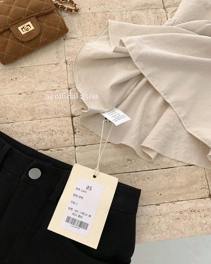 AS OFFICIAL Sweet Utility Miu-Style Dress (With Belt)