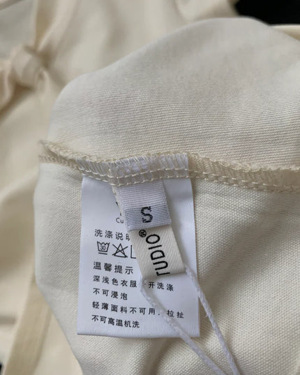 Y.JIA Sweet Bow-Tie Slim Fit Versatile Knit Top