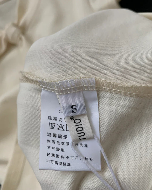 Y.JIA Sweet Bow-Tie Slim Fit Versatile Knit Top
