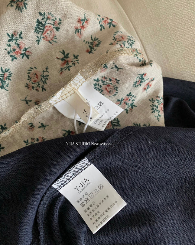 Y.JIA Ruched Floral Tie-Strap Cami + Light Cardigan Set