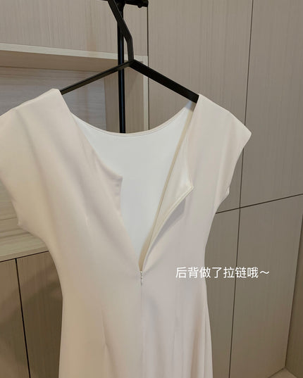 WGWE French Chic Elegance Long Dress