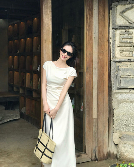 WGWE French Chic Elegance Long Dress