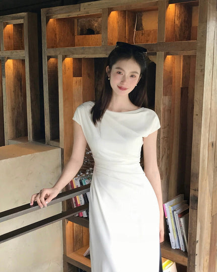 WGWE French Chic Elegance Long Dress