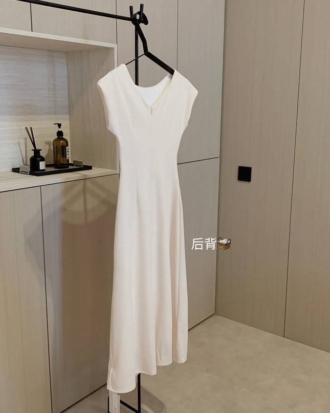 WGWE French Chic Elegance Long Dress