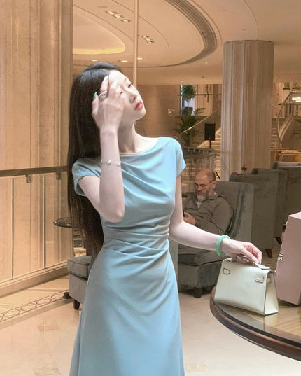 WGWE French Chic Elegance Long Dress