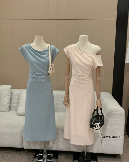 WGWE French Chic Elegance Long Dress