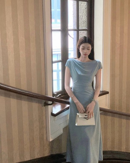 WGWE French Chic Elegance Long Dress