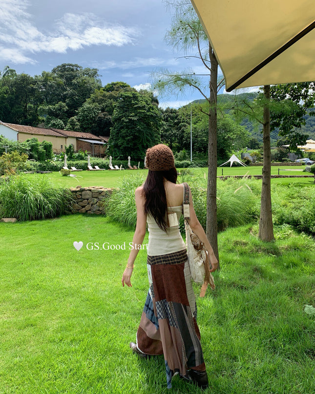 GS.GOOD START Essential Knit Tube Top