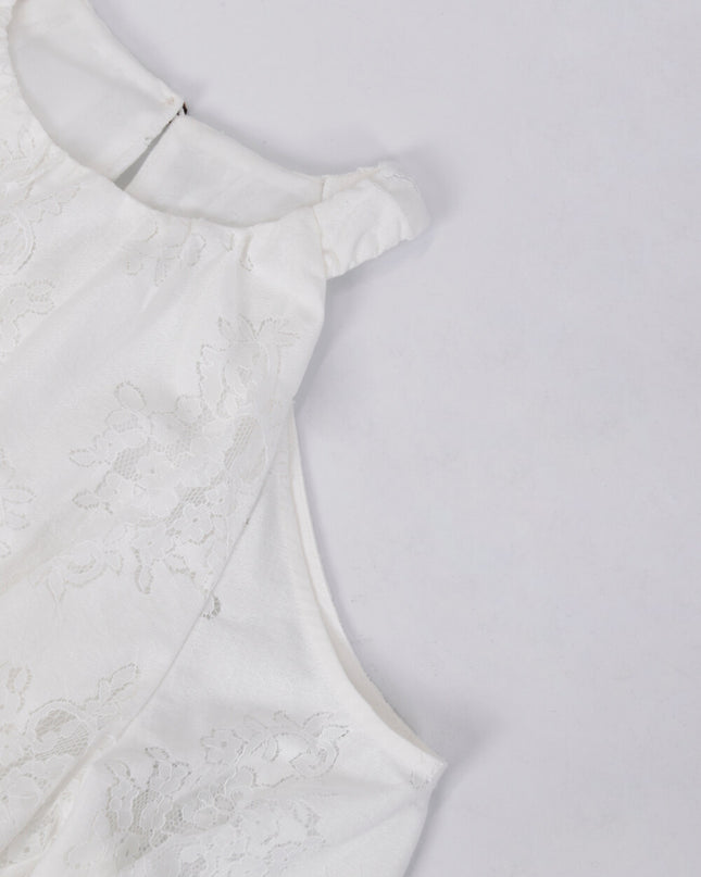 AIXILI French Romantic Lace Cutout Off-Shoulder Long Sleeve Blouse