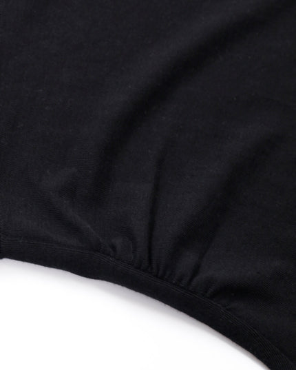 AIXILI Premium Asymmetrical Short-Sleeve Blouse with Ribbon