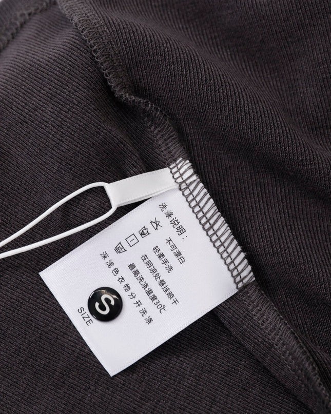 AIXILI High-Neck Draped Slim Fit Layering Dress