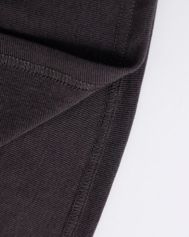 AIXILI High-Neck Draped Slim Fit Layering Dress