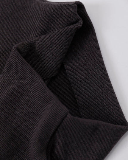 AIXILI High-Neck Draped Slim Fit Layering Dress