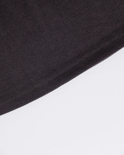 AIXILI High-Neck Draped Slim Fit Layering Dress