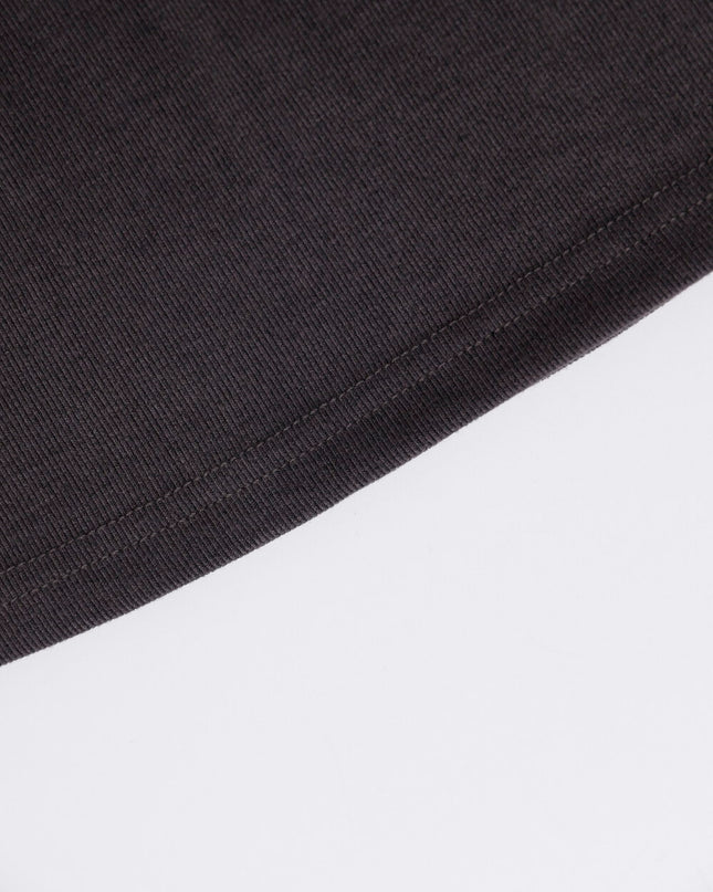 AIXILI High-Neck Draped Slim Fit Layering Dress