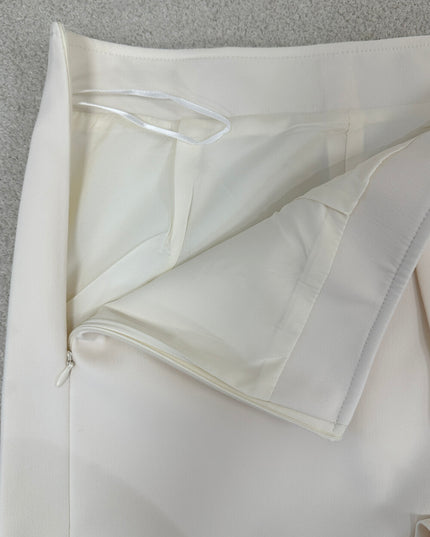 SE GENTLE SUN Elegant Refined Slim-Fit Skort