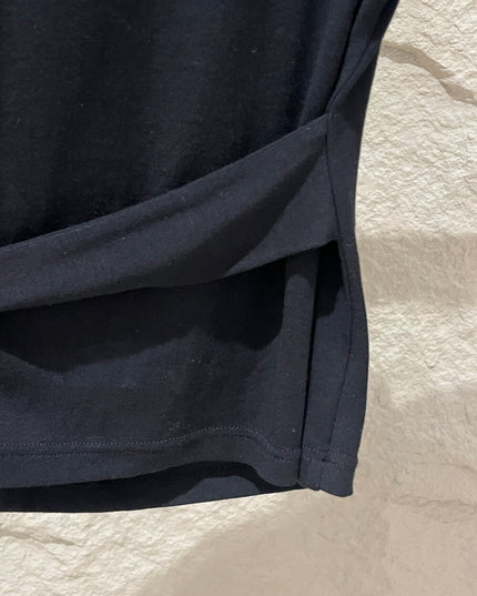 SE GENTLE SUN Relaxed Elegance Side-Tie Knit Top