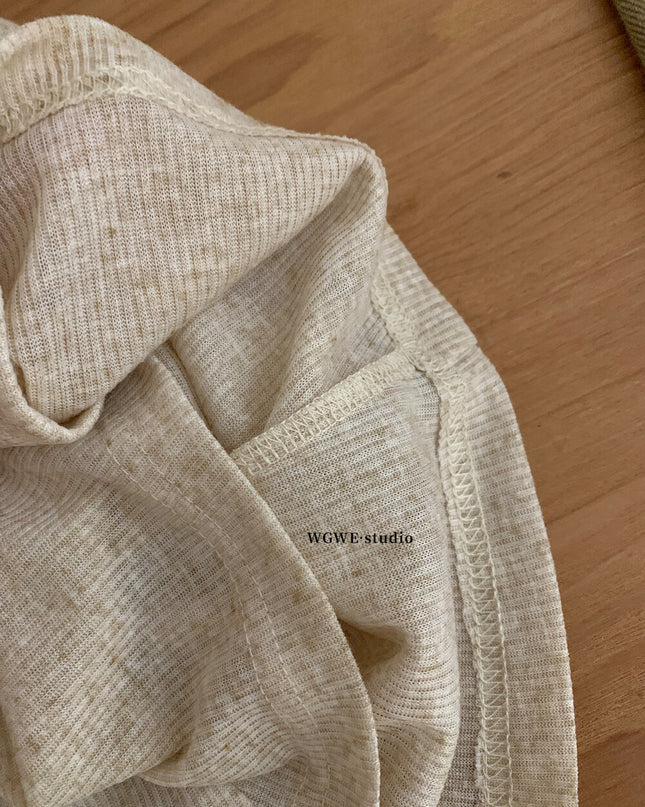 WGWE Ruched Drape Ribbon Top