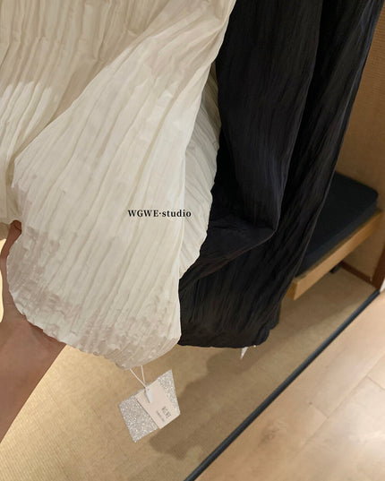 WGWE French Backless Beach Maxi Slip Dress