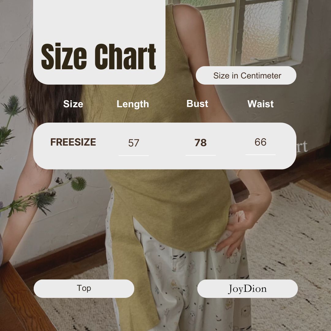 GS.GOOD START Asymmetrical Waist-Slimming Knit Tank