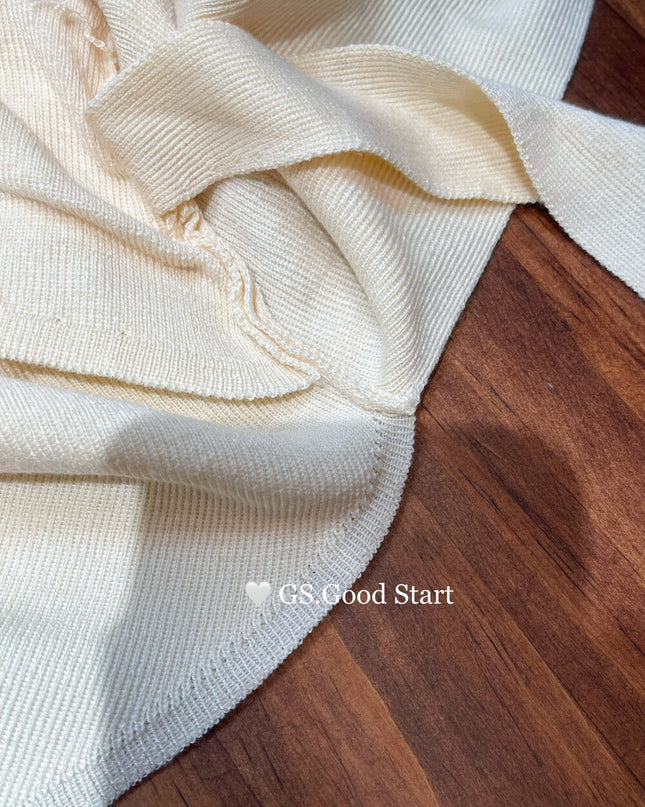 GS.GOOD START Asymmetrical Waist-Slimming Knit Tank